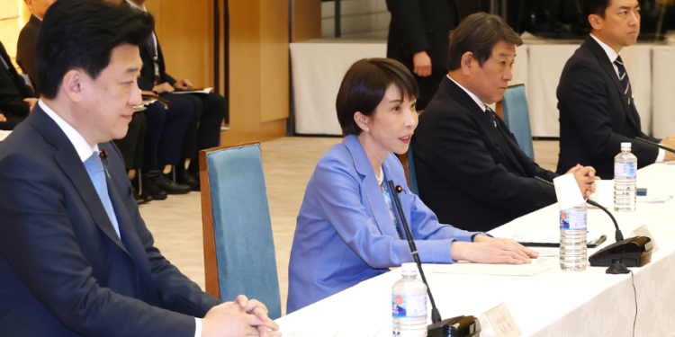 Takaichi clamors for sustainable combat capacity for protracted warfare by hyping security environment in 1st expert panel meeting on security documents revision