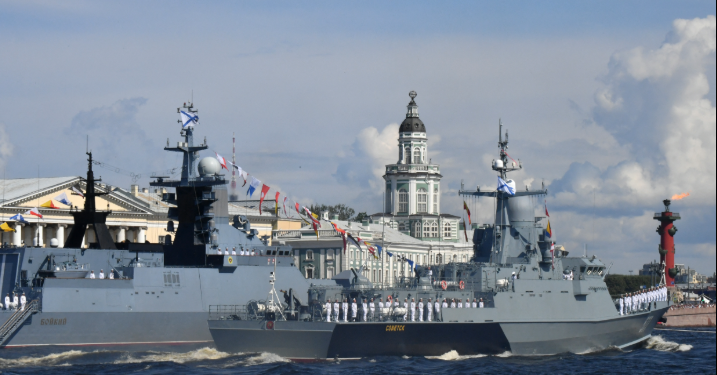 Russian naval fleet arrives in southern China for five-day goodwill visit