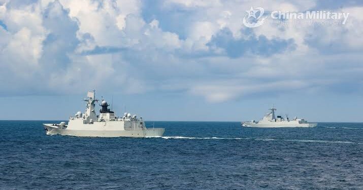 PLA conducts sea, air patrols in East China Sea