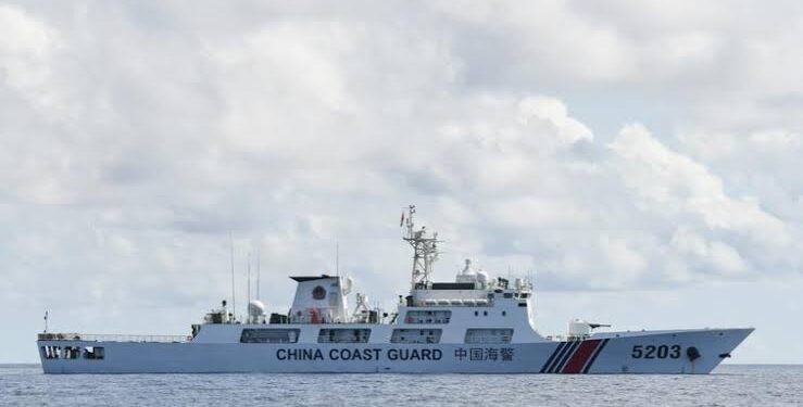 China Coast Guard patrols around Diaoyu Dao