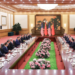 Trump Calls Xi a “Great Leader” During Beijing Talks, Says China–US Relations Will Improve