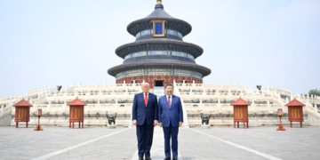 Xi, Trump Visit Temple of Heaven in Beijing During State Tour