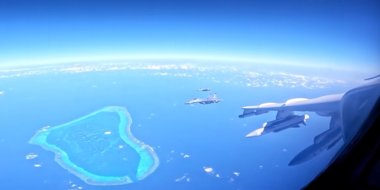 PLA, China Coast Guard conduct readiness patrols, law enforcement patrols in Huangyan Dao and its surrounding waters