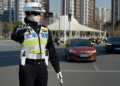 China’s robot police patrol cities during Labor Day holiday, signaling AI-powered urban governance