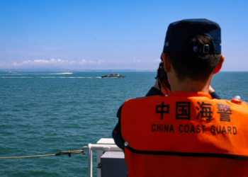 China Coast Guard takes lawful measures against an illegal landing by Philippine crew on Tiexian Jiao