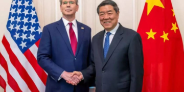 Chinese Vice Premier Holds Talks with U.S. Treasury Secretary, Trade Representative