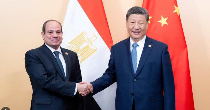 China, Egypt Celebrate 70 Years of Diplomatic Relations as Xi and Sisi Exchange Congratulations