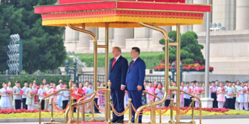 Xi Holds Welcome Ceremony for Trump in Beijing, Says 2026 to Be “Historic, Landmark Year” for China–US Relations