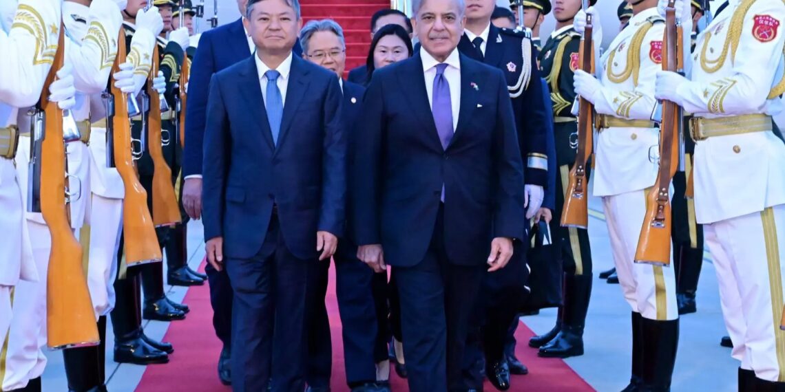 PM Shehbaz Sharif Arrives in Beijing for High-Level Talks with Chinese Leadership