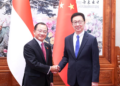 Chinese vice president meets with Singapore’s parliament speaker