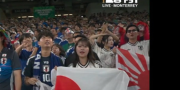 Jun Zhengping says ‘war criminal flag’ prohibited under FIFA rules, World Cup not shrine of militarism over Japanese fans’ display of ‘rising sun’ flag