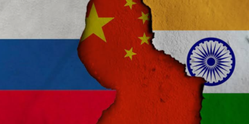 China willing to maintain communication with Russia, India on advancing cooperation: spokesperson