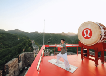 Lululemon, percussion troupe apologize after promotion event at Great wall suspected of using Japanese drum sparks backlash on Chinese social media