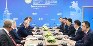 Chinese VP meets Putin