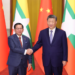 Chinese president holds talks with Myanmar counterpart