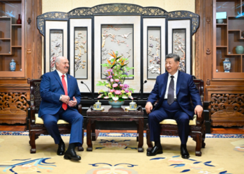 Xi meets Belarusian president Lukashenko in Beijing