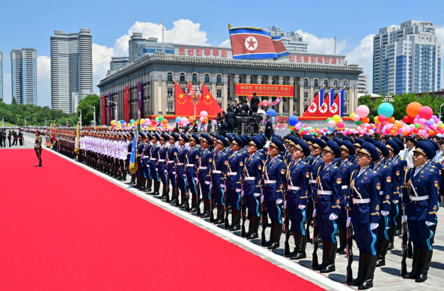 Xi arrives to grand welcome in Pyongyang for state visit to DPRK