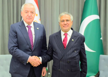 Dar, Tajik FM reaffirm commitment to deepen bilateral cooperation at SCO meeting