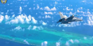 PLA, CCG conduct patrols around Huangyan Dao, warn Philippine aircraft and vessels with Type 054B frigate, JL-10 jets