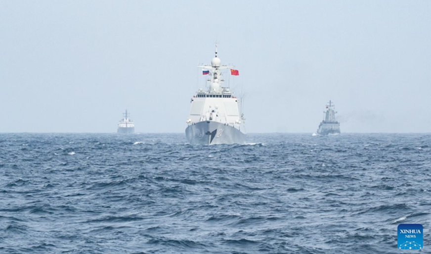 Japan hypes China-Russia naval activities near Okinotori; Chinese FM says Okinotori, as a rock, is unfit to claim EEZ, rejects Tokyo’s baseless ‘protest’