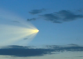‘UFO-like’ glow over China’s Xinjiang region explained as rocket cloud left by Russia’s Soyuz launch: report