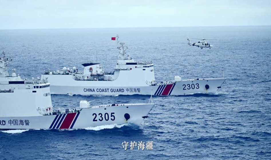 Philippines provokes confrontation near Ren’ai Jiao, CCG deals with situation in corresponding countermeasures