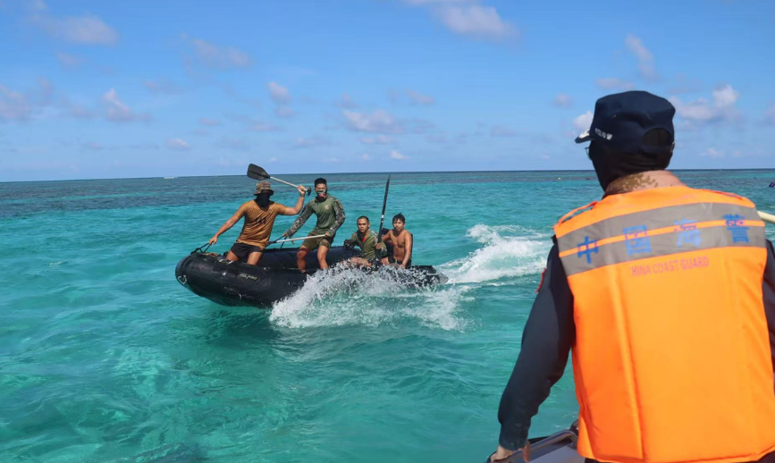Footage obtained shows how the Philippines distorts truth, provokes clashes with Chinese law enforcement personnel near China’s Ren’ai Jiao