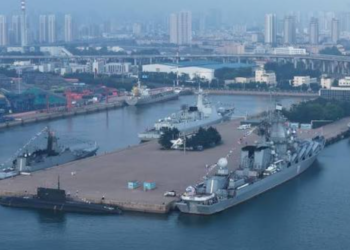 China, Russia wrap up joint naval exercise