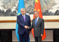 China’s top diplomat holds talks with Kazakhstan’s FM