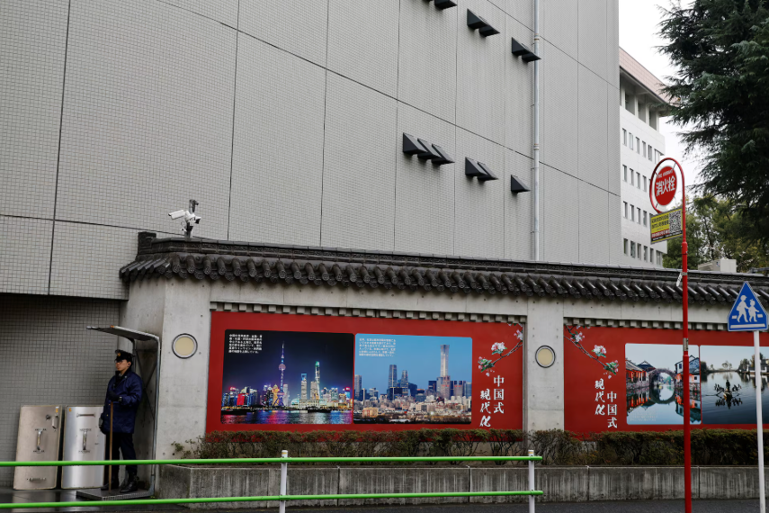 Chinese embassy condemns Japanese politicians’ Yasukuni Shrine moves as serious challenge to postwar int’l order